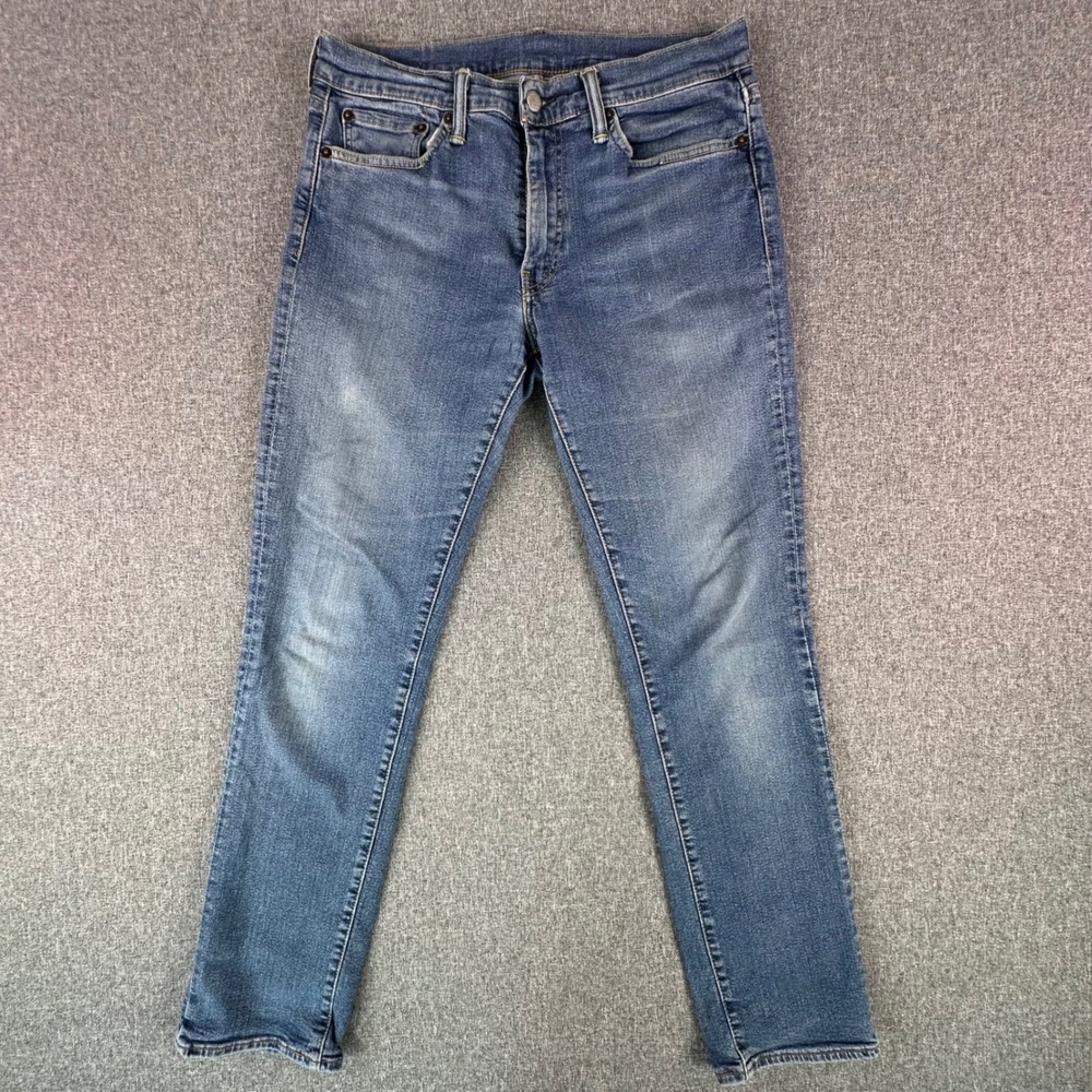 Levi's Jeans Women 33x32 511 Slim Fit Blue Stretch Medium Wash 04511-2610